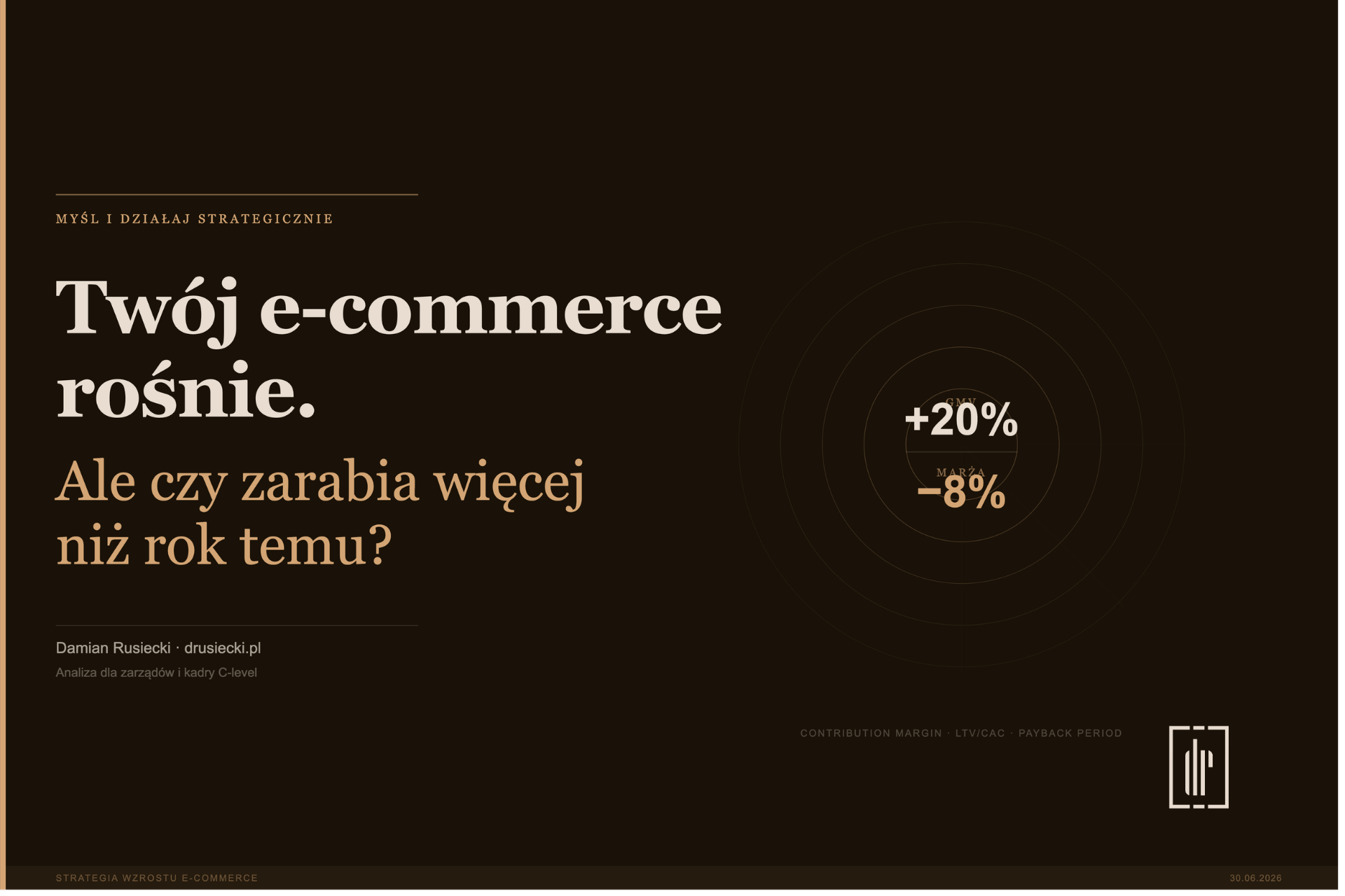 Twój e-commerce rośnie. Ale czy zarabia więcej niż rok temu?